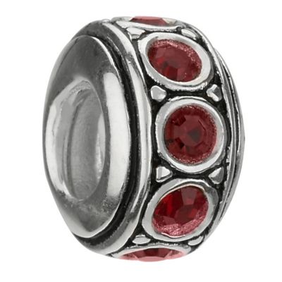 Chamilia sterling silver January birthstone wheel bead - Product number 8978735