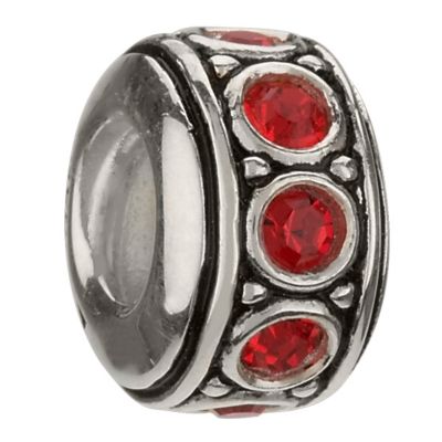 Chamilia sterling silver July birthstone wheel bead - Product number 8978808