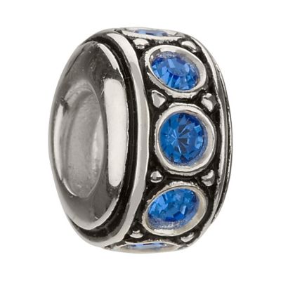 Chamilia sterling silver September birthstone wheel bead - Product number 8978824