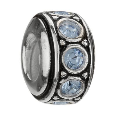 Chamilia sterling silver December birthstone wheel bead - Product number 8978859