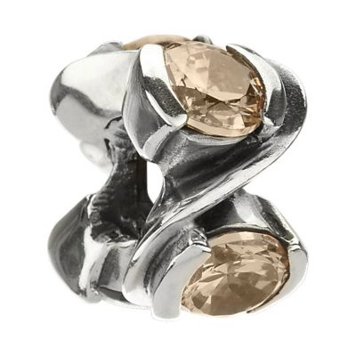 Chamilia Forever brown cubic zirconia bead - Product number 8978964