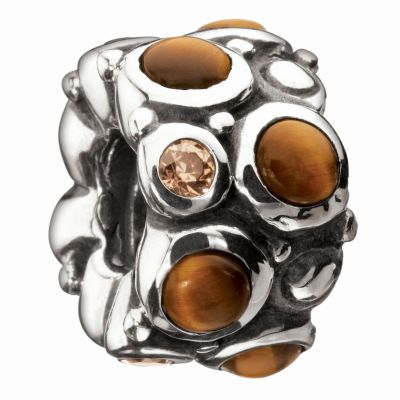 Chamilia Cabochon brown bead - Product number 8978980