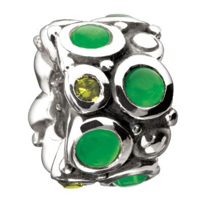 Chamilia Cabochon green bead - Product number 8978999
