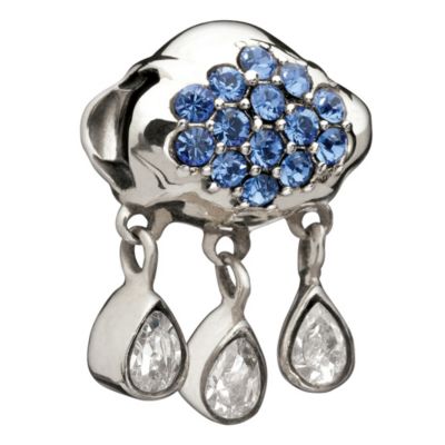 Chamilia - sterling silver Sun Showers cubic zirconia bead - Product number 8979049