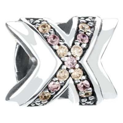 Chamilia sterling X&O's cubic zirconia bead - Product number 8979154