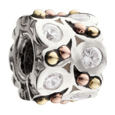 Chamilia - silver & 14ct yellow gold A Night Out bead - Product number 8980535