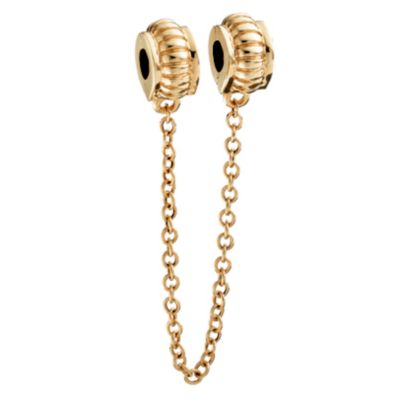Chamilia 14ct yellow gold chain & lock - Product number 8981957