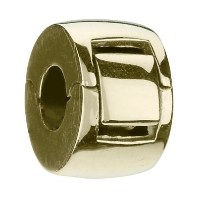 Chamilia 14ct yellow gold plain lock bead - Product number 8982007