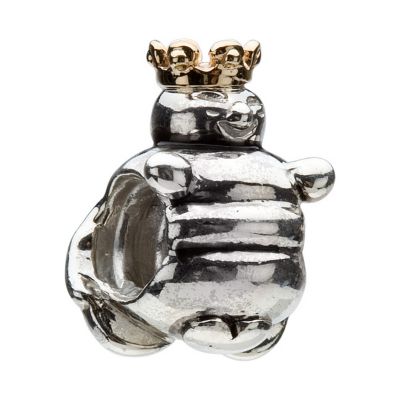 Chamilia - silver & 14ct yellow gold Queen Bee Charm bead - Product number 8982139