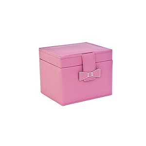 H Samuel Small Pink Bow Jewellery Box