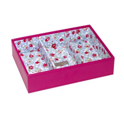 Fuscia Deep Stacker Jewellery Box