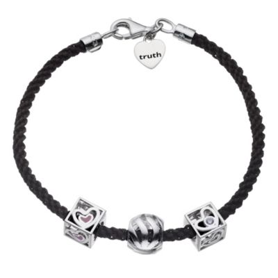 Truth 3 Bead Cord BraceletTruth 3 Bead Cord Bracelet
