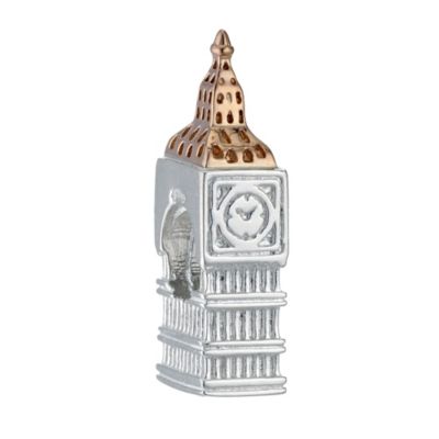 Clogau Silver & 9ct Rose g=Gold Big Ben Bead