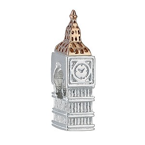 Clogau Silver and 9ct Rose g=Gold Big Ben Bead