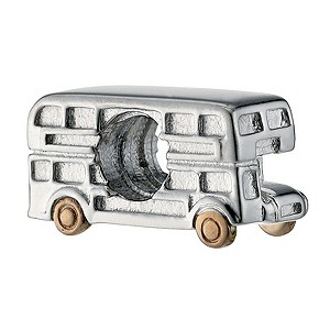 Clogau Silver and 9ct Rose Gold London Bus Bead