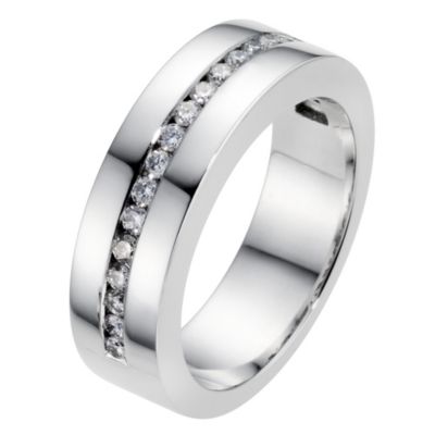 Amanda Wakeley platinum & 1/4 carat diamond ring - Product number 8993653