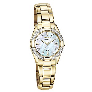 Citizen Ladies' Gold Plated Bracelet Watch