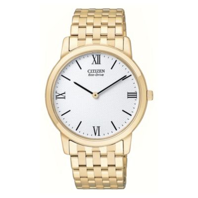 Citizen Eco-Drive Gold Plated Bracelet Watch - Product number 8997667