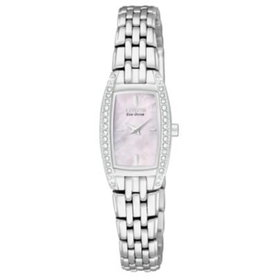 Citizen Ladies' Stainless Steel Pink Dial Bracelet Watch - Product number 8997780