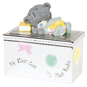 H Samuel Tiny Tatty Teddy Tooth and Curl Box