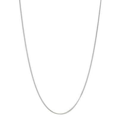 Silver 18" Curb Chain - Product number 9001492
