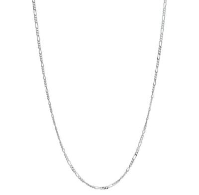 Silver 18" Figaro Chain - Product number 9001530