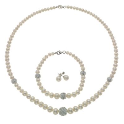 Evoke Freshwater Pearl 3 Piece Set - Product number 9001867