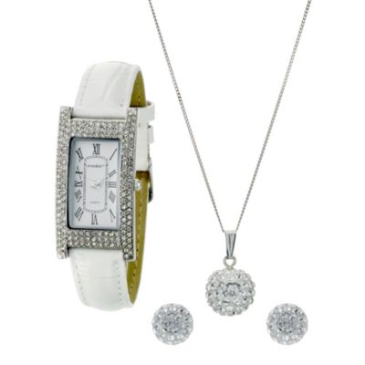 Evoke Earrings, Pendant & Watch Set - Product number 9001875