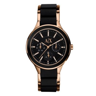 Armani Exchange Ladies' Rose Gold Ion Plated Bracelet Watch - Product number 9005323
