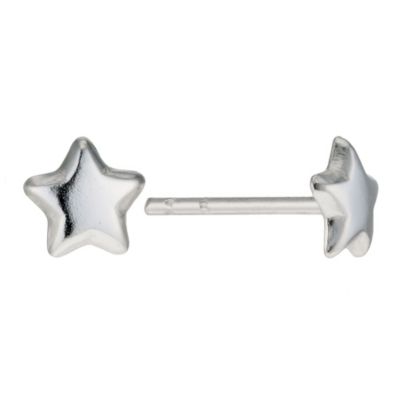 Silver Star Stud Earrings - Product number 9005498