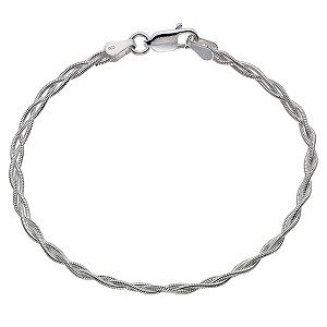 Silver Plaited BraceletSilver Plaited Bracelet