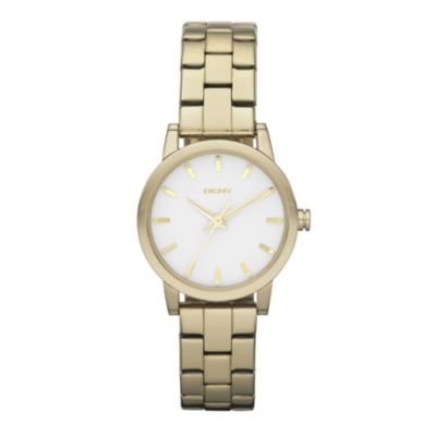 DKNY Ladies' Gold Plated Bracelet Watch