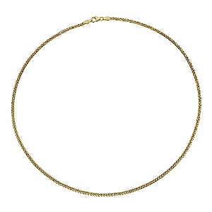 Ladies'9ct Yellow Gold Large Spiga Chain