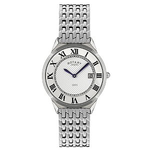 Rotary Men's Stainless Steel Bracelet Watch