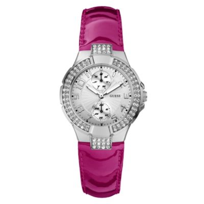 Guess Ladies' Red Strap Watch - Product number 9007644