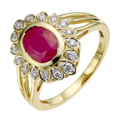 Sattva 18ct Yellow Gold Diamond 