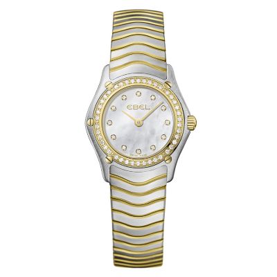 Ebel ladies two colour bracelet watch