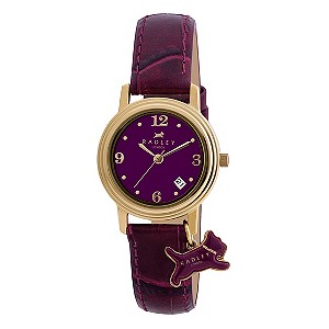 Radley Ladies' Leather Purple Strap WatchRadley Ladies' Leather Purple Strap Watch