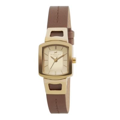 Radley Ladies' Brown Leather Strap Watch - Product number 9013512