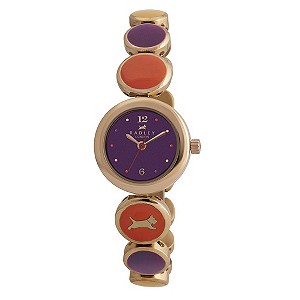 Radley ladies' purple & orange adjustable watchRadley ladies' purple & orange adjustable watch
