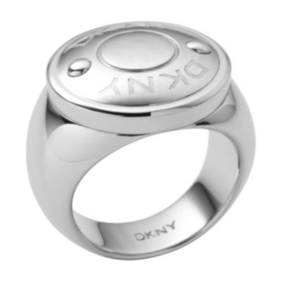 DKNY logo ring