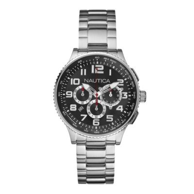 Nautica men's stainless steel bracelet watch - Product number 9018182