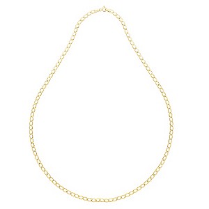 9ct Yellow Gold Men's 20 Curb Chain