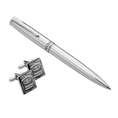 Jack Daniels Pen and Cufflinks Gift Set