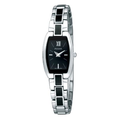 Pulsar Ladies' Black Strap Watch - Product number 9018786