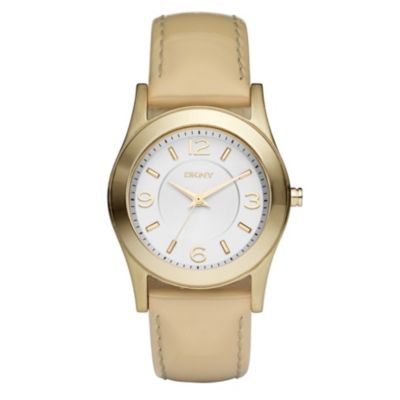 DKNY ladies' white dial strap watch - Product number 9019057