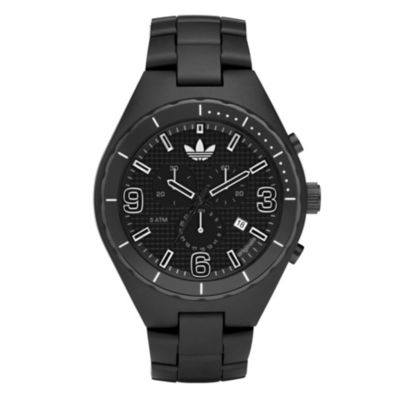 Adidas Cambridge Men's Black Large Nylon Bracelet Watch - Product number 9019790