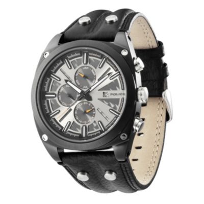 Police Enforce Black Strap Chronograph Watch - Product number 9020187