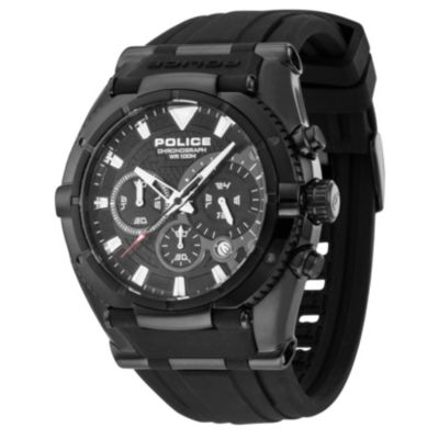 Police Raptor Men's Black Chronograph Watch - Product number 9020225