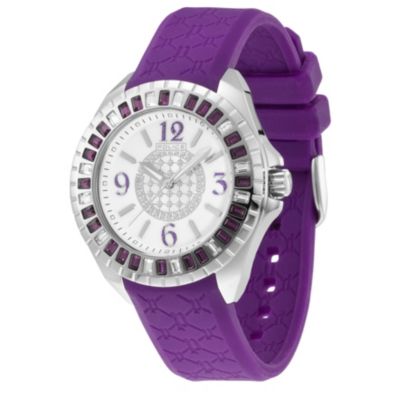 Police Jade Ladies' Purple Strap Watch - Product number 9020373